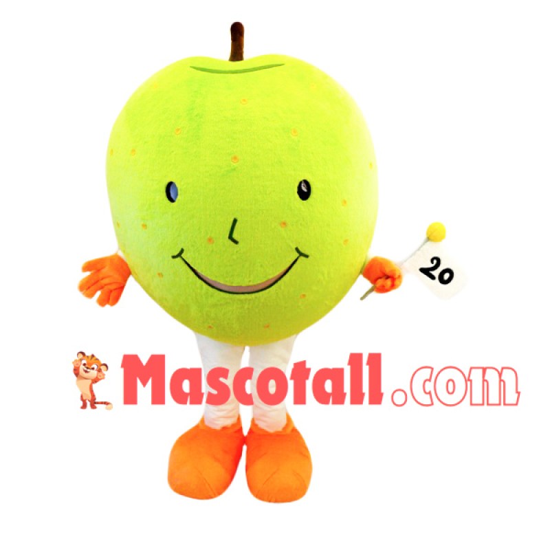 Fuji Green Apple Mascot Costume