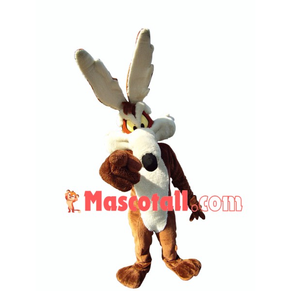 Long-eared Greedy Wolf Mascot Adult Costume