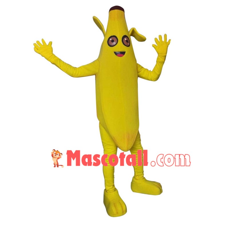 Funny Dancing Banana Mascot Costume
