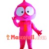 Rose Pink Victoria Duck Mascot Costume