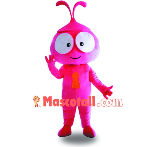Rose Pink Victoria Duck Mascot Costume