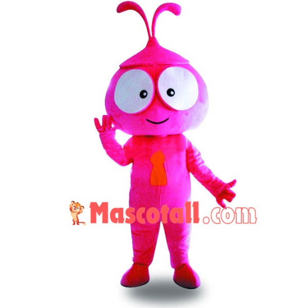 Rose Pink Victoria Duck Mascot Costume