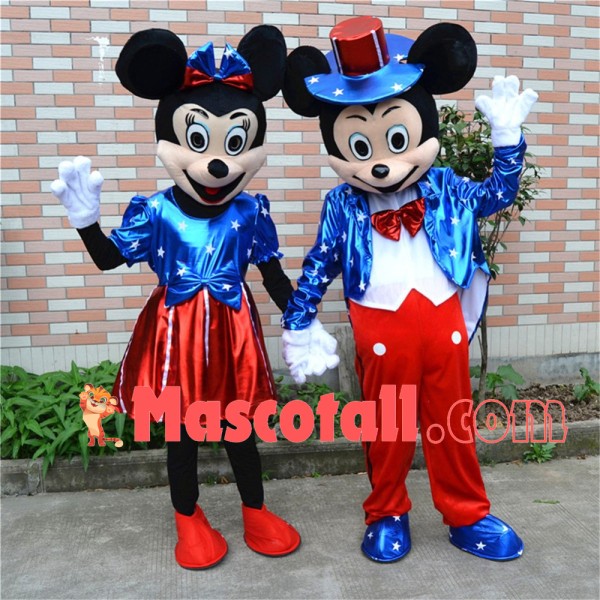 Mickeys In The Amusement Park Mascot Costume