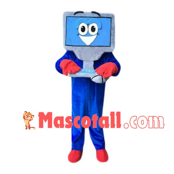 Complete Computer Equipment Mascot Costume