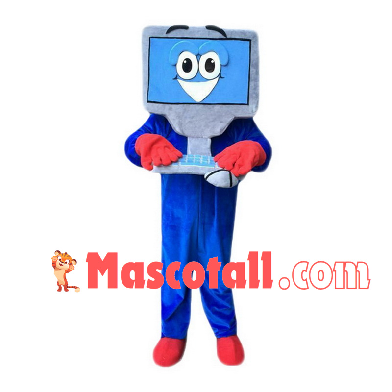 Complete Computer Equipment Mascot Costume