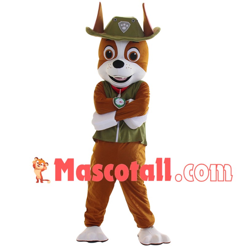Army Green Paw Patrol Tracker Mascot Costume