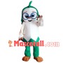 Cabbage Taoist With Glasses Mascot Costume
