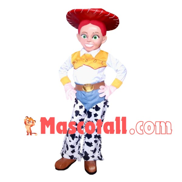 Helpful Cowgirl Tracey Mascot Costume