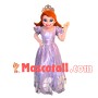 Gentle The Sofia Princess In Dress Mascot Costume