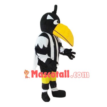 Star Cape Black Woodpecker Mascot Costume