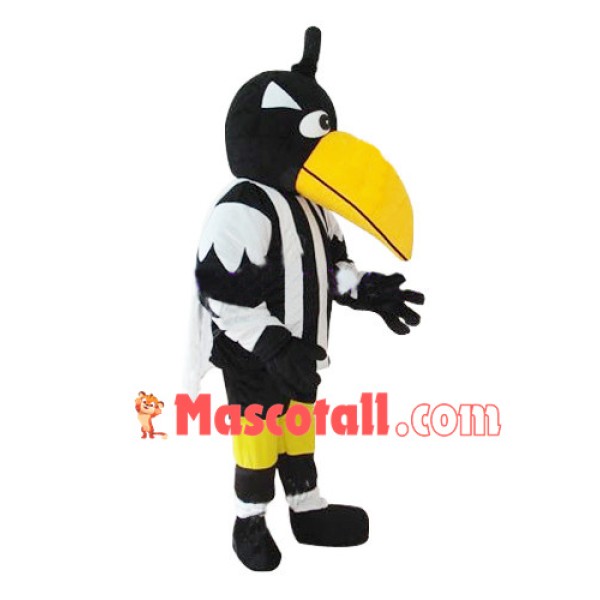Star Cape Black Woodpecker Mascot Costume