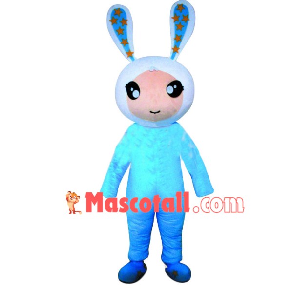 Star Rabbit Mascot Costume for Adult