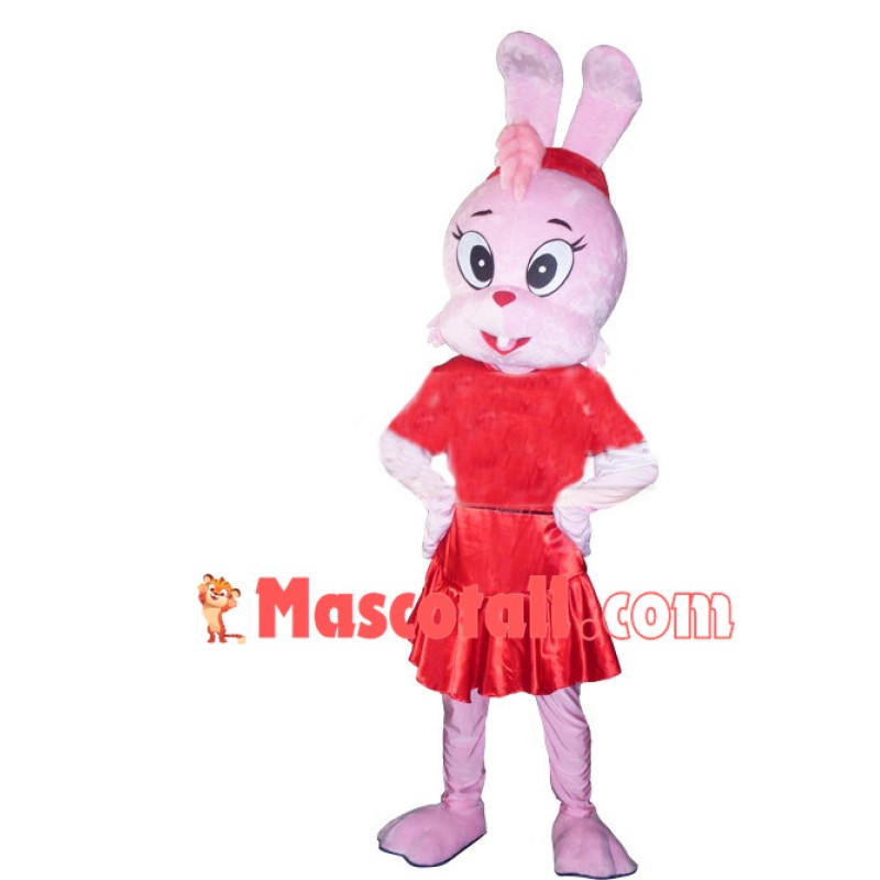 Dance League Bunny Girl Mascot Costume