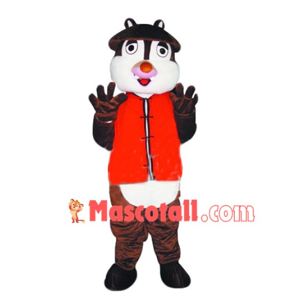 Ugly Mantle Chipmunk Mascot Costume