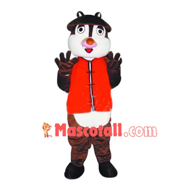 Ugly Mantle Chipmunk Mascot Costume