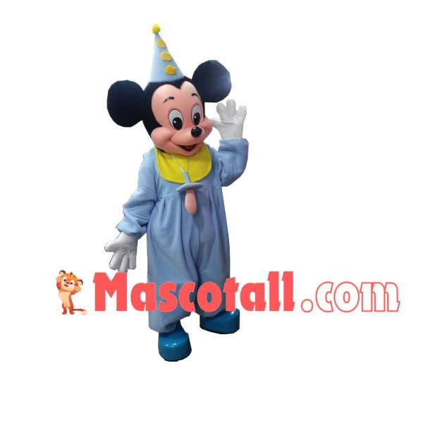 Pacifier Mickey Mascot Lovely Costume