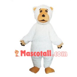 White Furry Snow Apes Mascot Costume