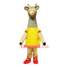 Walking Giraffe Mascot Costume for Adult