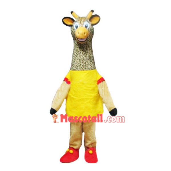Walking Giraffe Mascot Costume for Adult