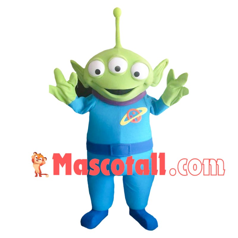Three Eyed Monster Mascot Costume