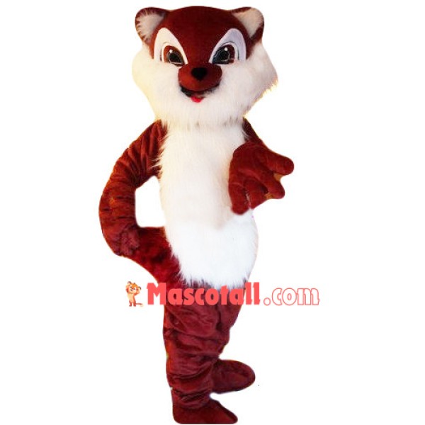 Negligent Brown Squirrel Mascot Costume