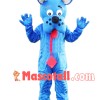 Clever Blue Scooby Doo Mascot Costume