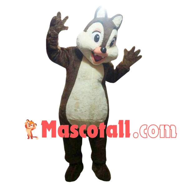 Playful Squirrel Mascot Costume