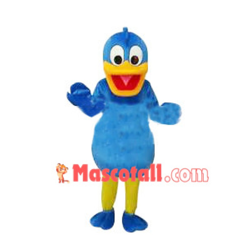 Adult Lovely Blue Duck Mascot Costume