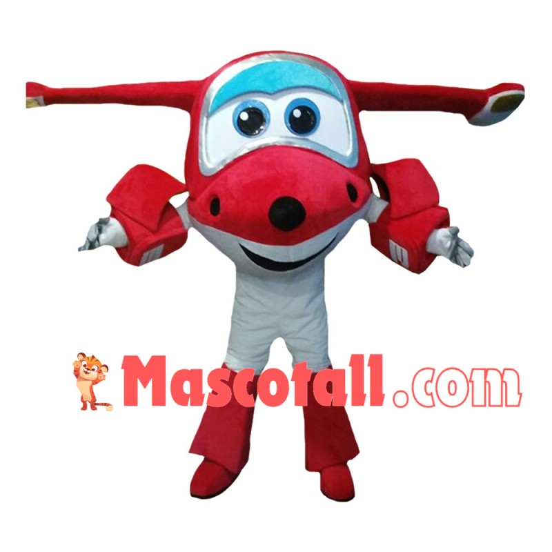 Jett Mascot Super Wings Costume