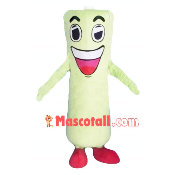 Light Green Long Drink Bottle Mascot Costume