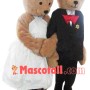One Pair Of Teddy Bear Mascot Costume