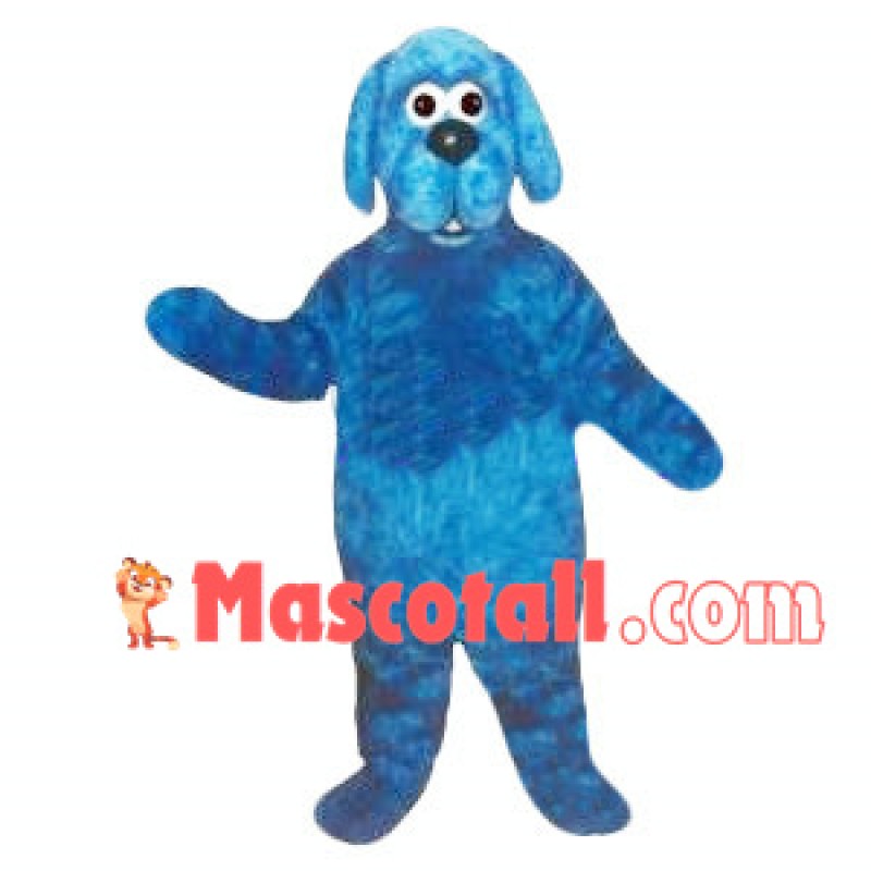 Adult Size Blue Dog Mascot Costume