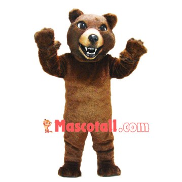 Ferocious Wild Bear Mascot Costume