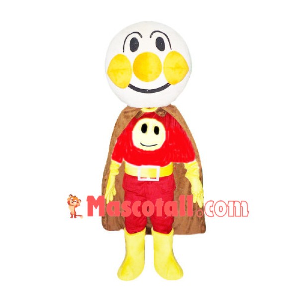 Justice Anpanman Mascot Cartoon Costume