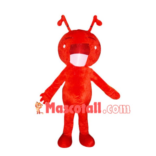 Lovely Cartoon Red Ant Mascot Costume