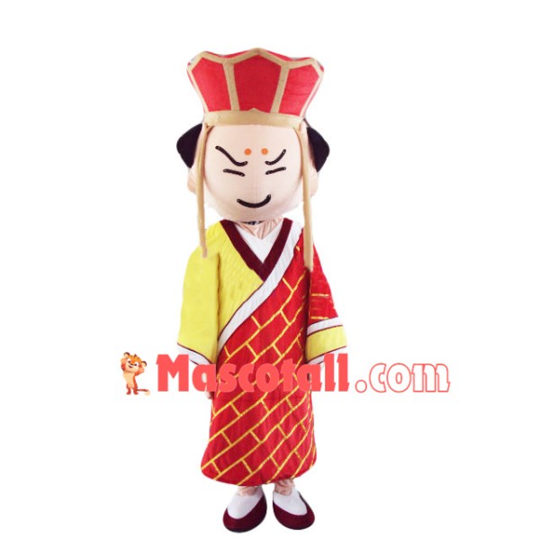 Earmuffs Cartoon Xuan Zang Mascot Costume