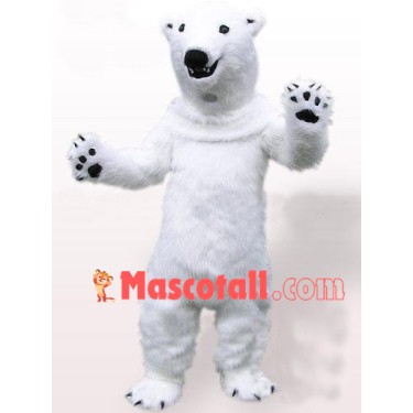Power Polar Bear Mascot Costume