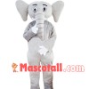 The Decent Little Elephant Mascot Costume