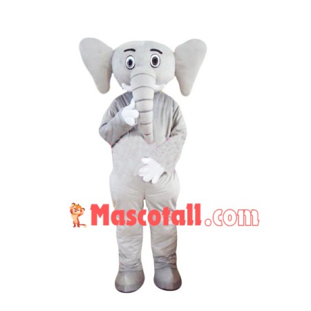 The Decent Little Elephant Mascot Costume