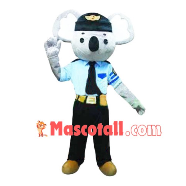 The Majestic Koala Police Mascot Costume