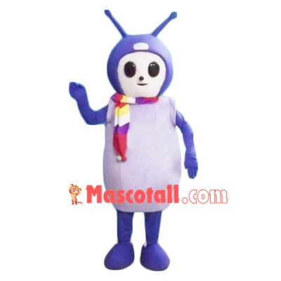 Special Purple Cartoon Bee Mascot Costume