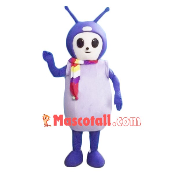 Special Purple Cartoon Bee Mascot Costume