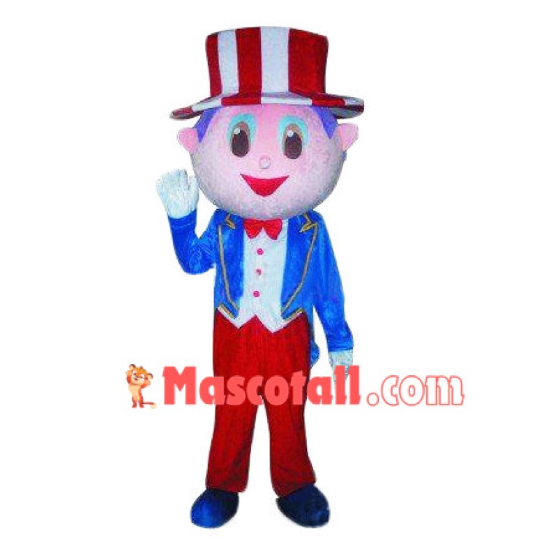 Magician Grandpa Mascot Costume