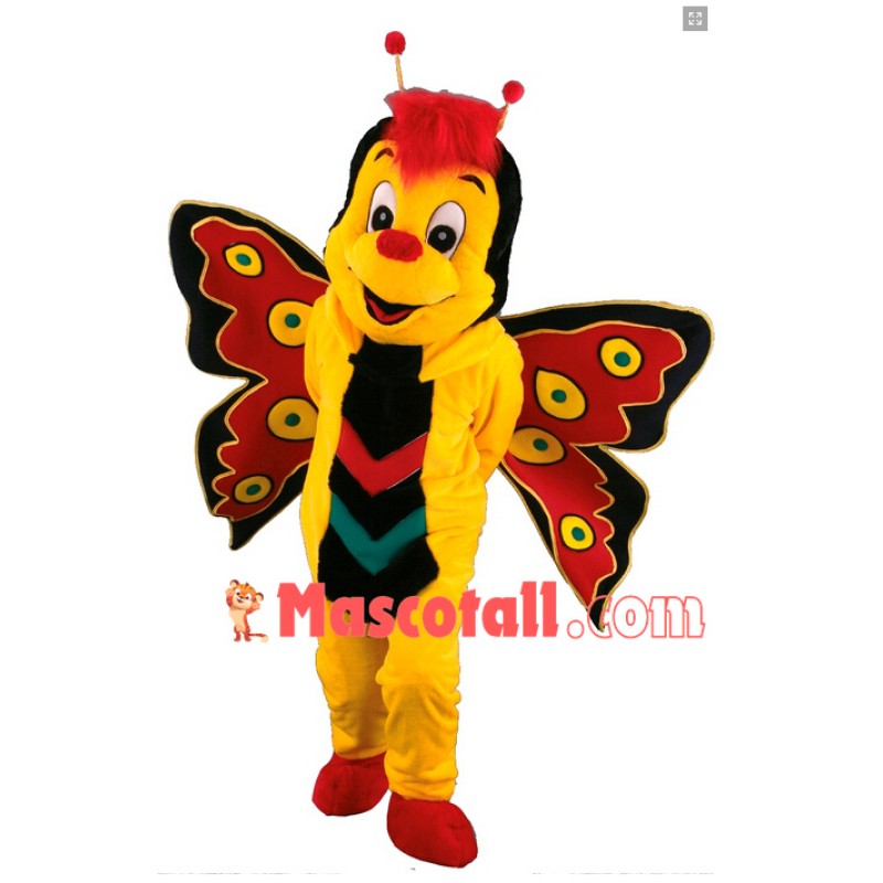Flower Butterfly Mascot Fancy Costume