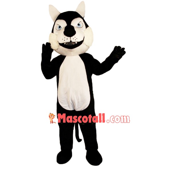 Insidious Black Wolf Mascot Adult Costume