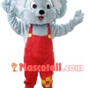 Koala In The Red Rompers Mascot Costume