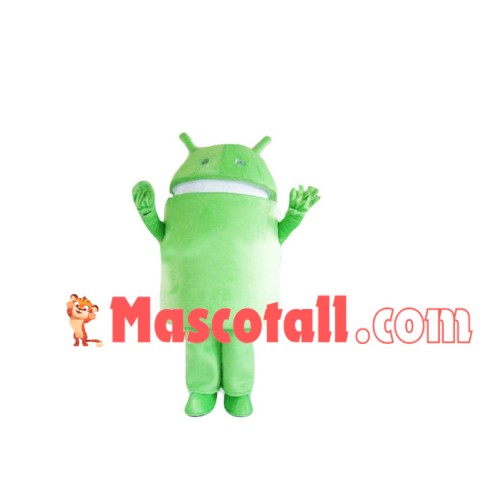 Android System Robot Mascot Costume