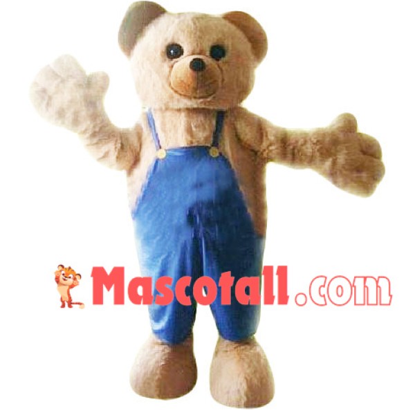 Teddy Bear In The Pants Mascot Costume