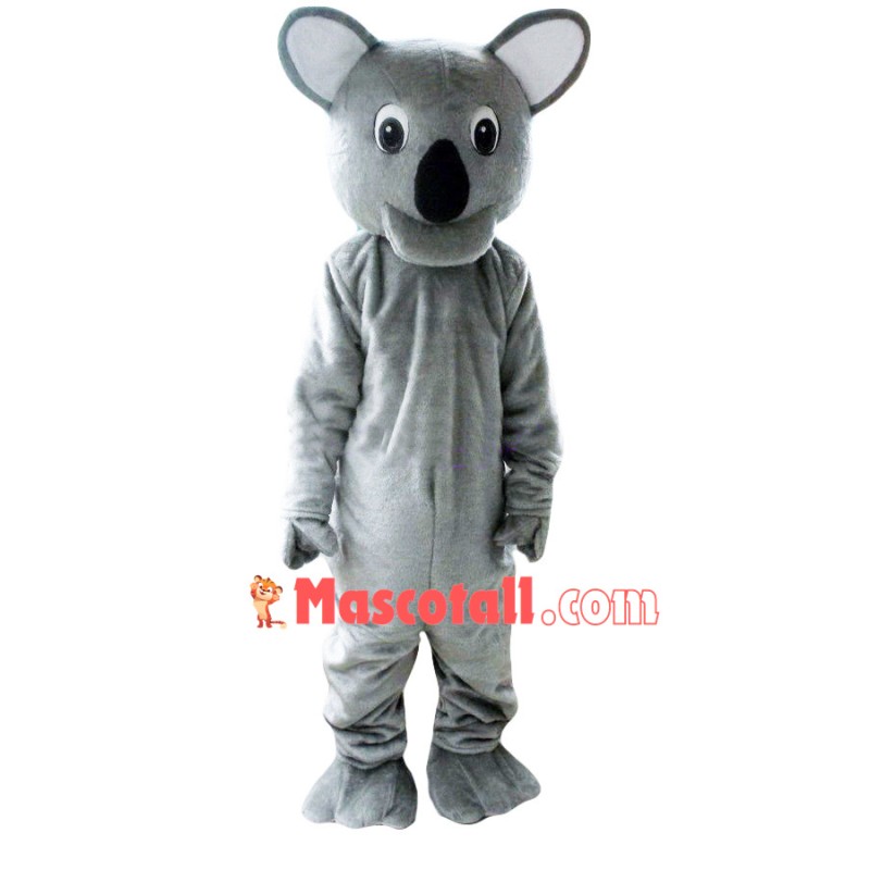 Adult Size Grey Koala Mascot Costume