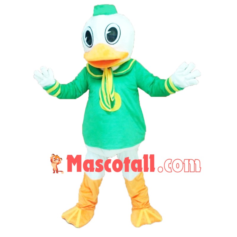 Donald Duck In Sailor Suit Mascot Costume